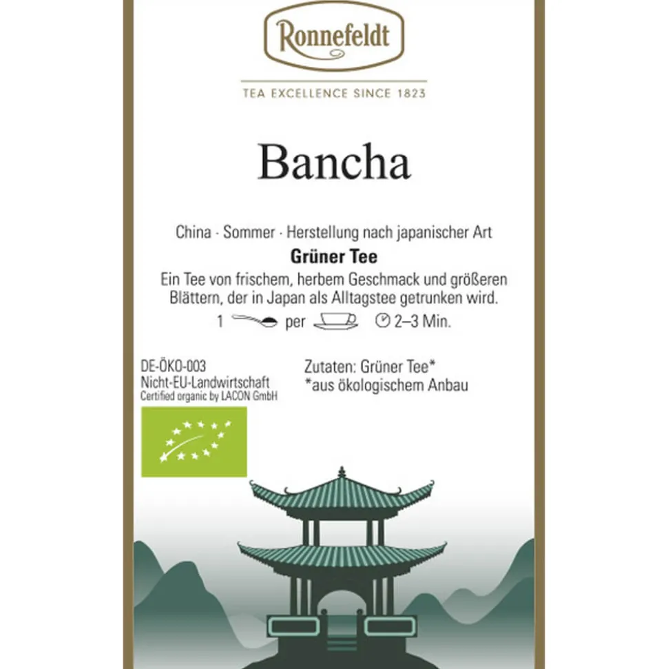 Bancha Herstellung japanische Art bio