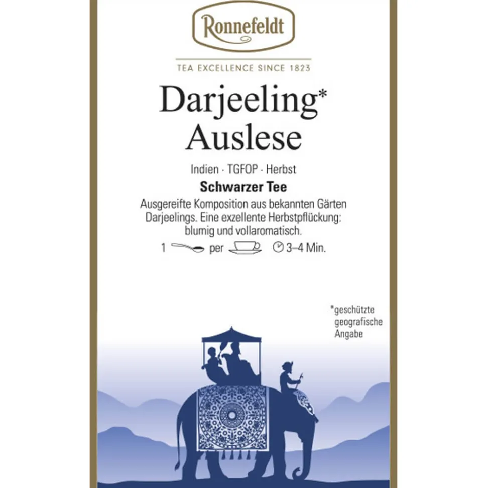 Darjeeling* Auslese Herbstpflückung