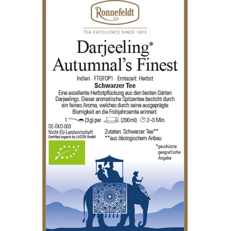 Darjeeling* Autumnal's Finest bio