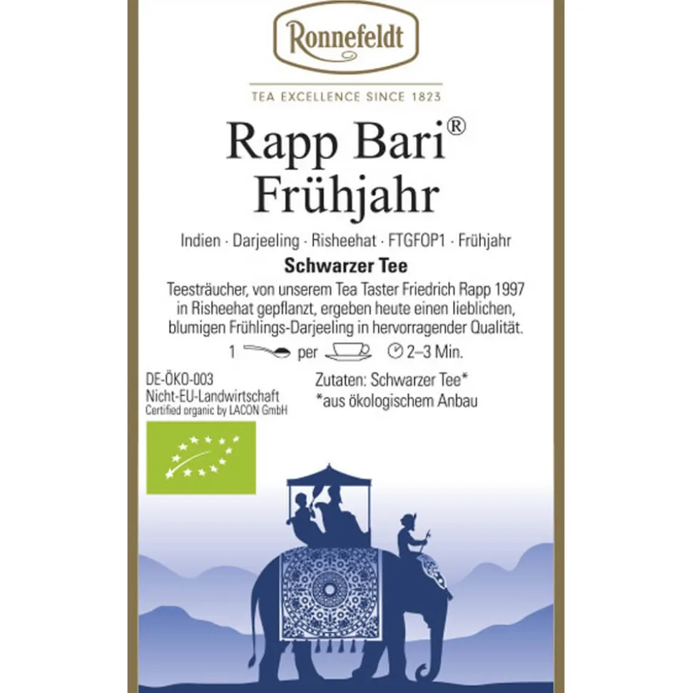 Darjeeling* Rapp Bari Frühjahr bio