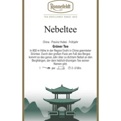 Der Nebeltee schmeckt lieblich und blumig