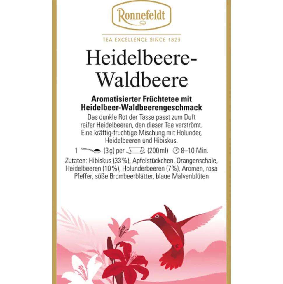 Früchtetee Heidelbeere-Waldbeere