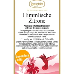 Früchtetee Himmlische Zitrone