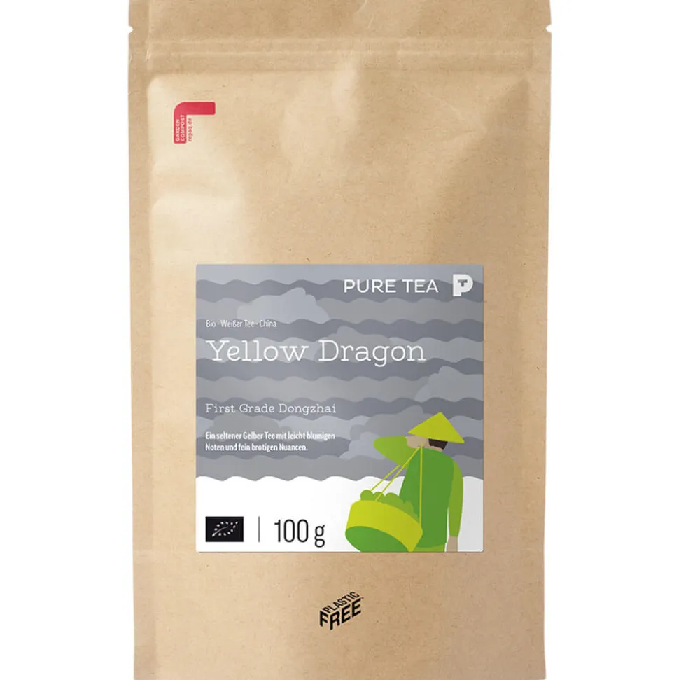 Gelber Tee Yellow Dragon bio