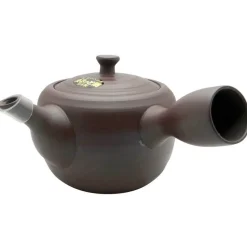 Geriffelte Kyusu (Seitengriffkanne)