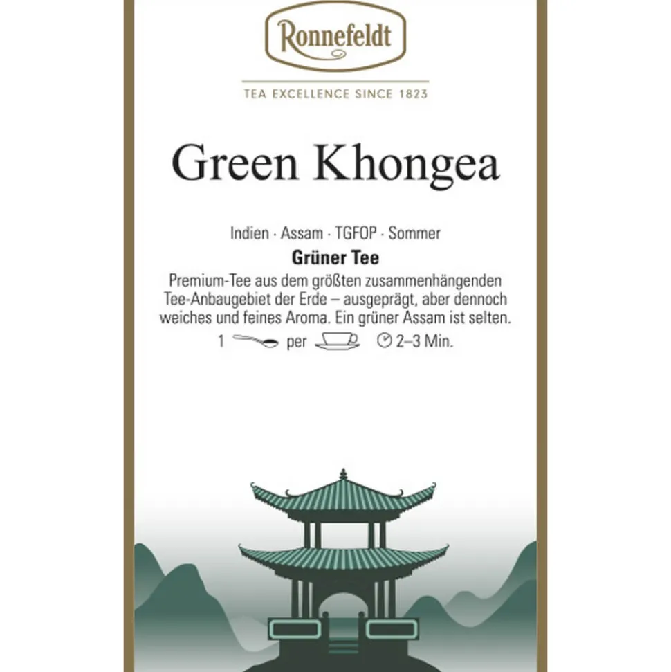 Grüner Tee Green Khongea aus Assam