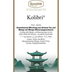 Grüntee Kolibri® mit Mangostückchen