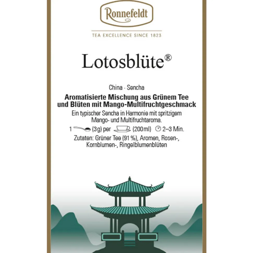 Grüntee Lotosblüte® mit Mango Multivitamingeschmack