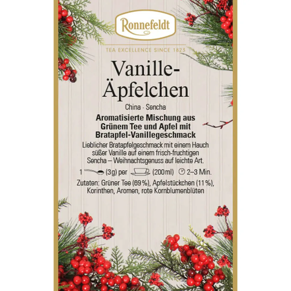 Grüntee Vanille-Äpfelchen