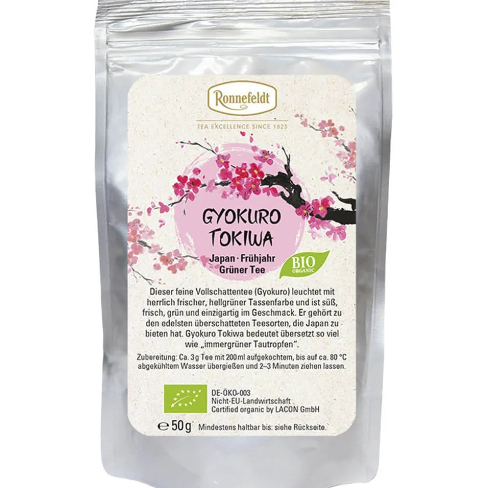 Gyokuro Tokiwa bio mit delikatem Geschmack