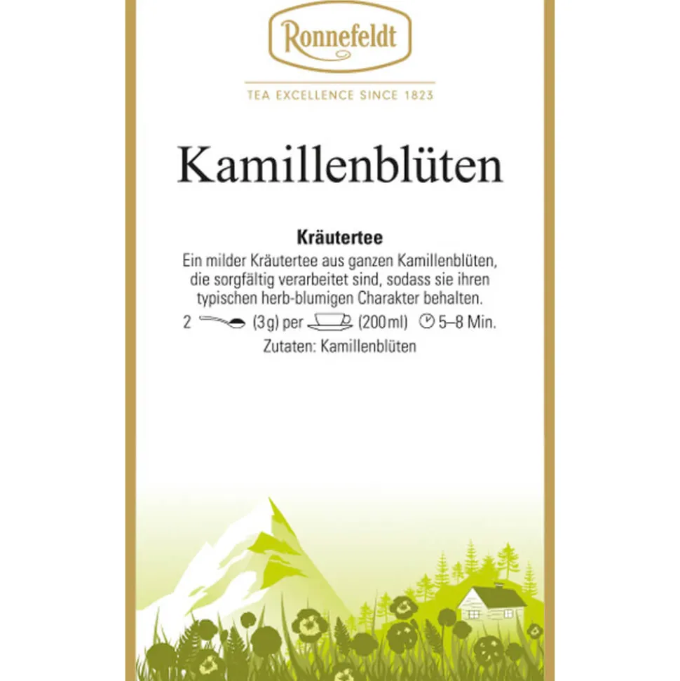Kamillentee aus Kamillenblüten
