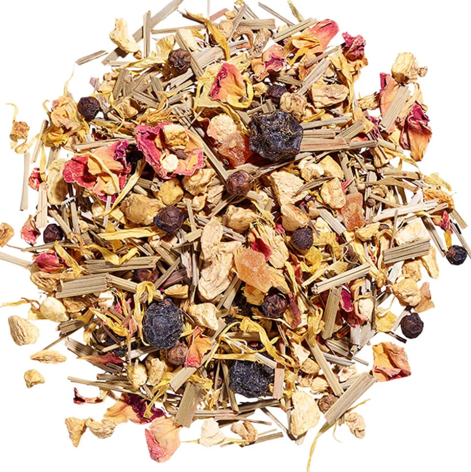 Kräutertee Ingwer mit Pep