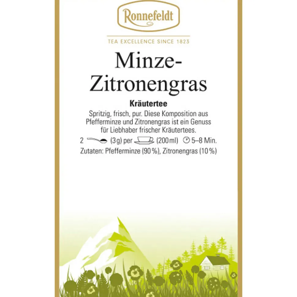 Kräutertee Minze Zitronengras