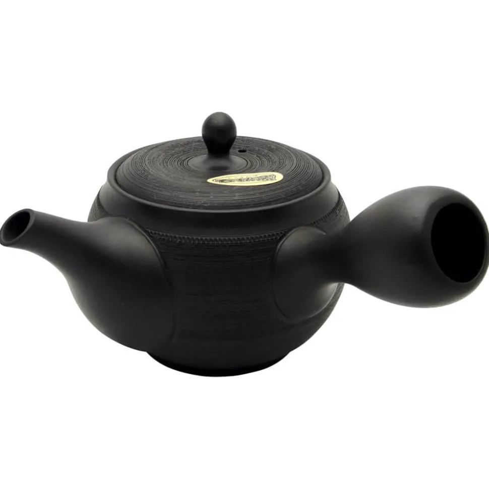 Kyusu aus Tokoname geriffelt