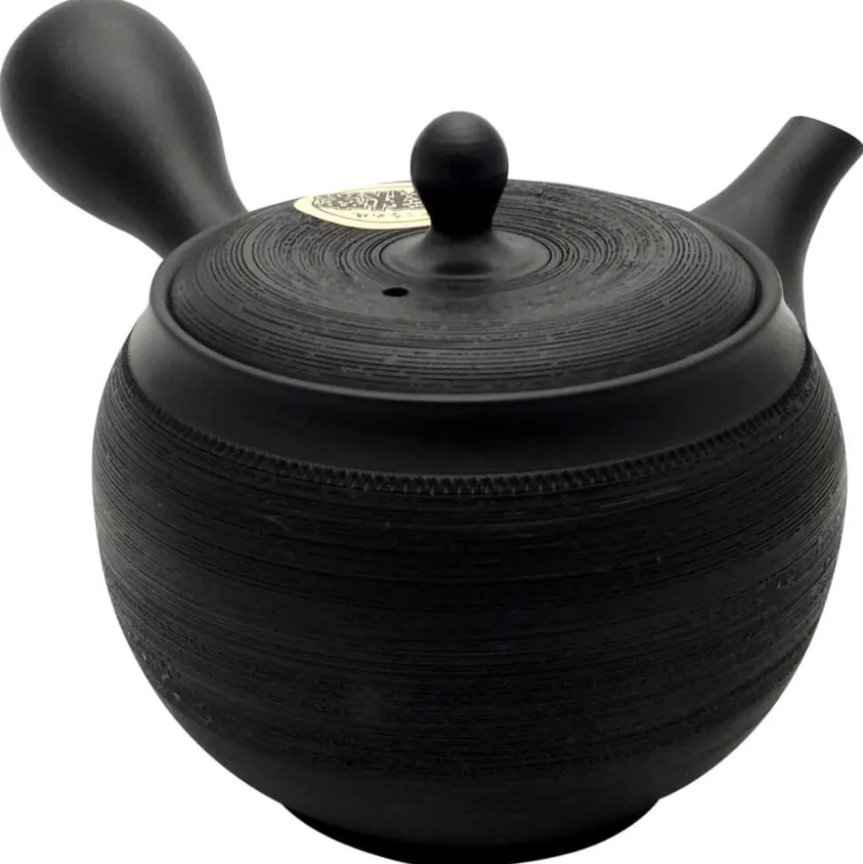 Kyusu aus Tokoname geriffelt