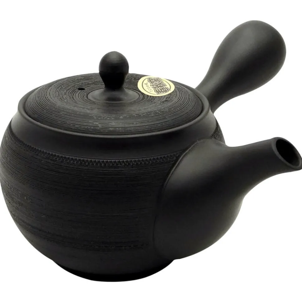 Kyusu aus Tokoname geriffelt