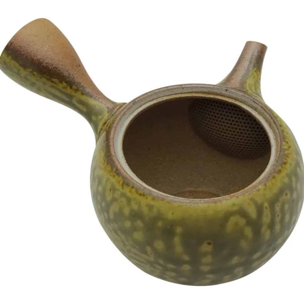Kyusu Japanische Einhand-Teekanne mit Keramiksieb