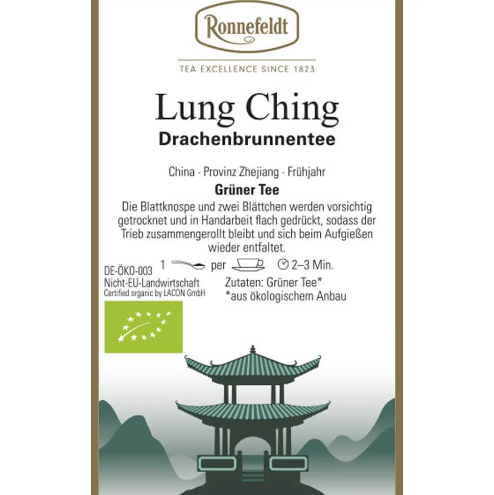 Lung Ching bio aus der Provinz Zhejiang
