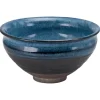 Matchaschale blau braun