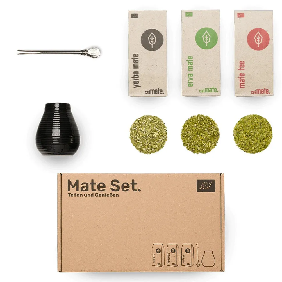 Mate Set Becher Keramik