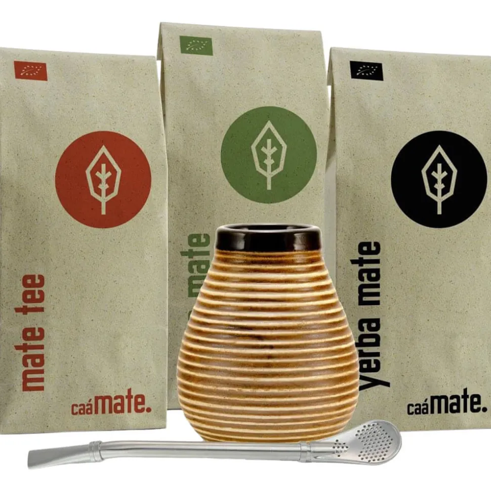 Mate Set Becher Keramik