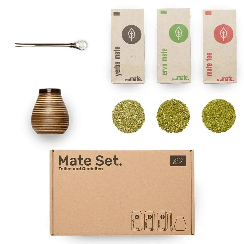Mate Set Becher Keramik