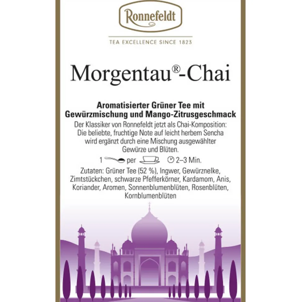 Morgentau® Chai mit Gewürzen und Blüten