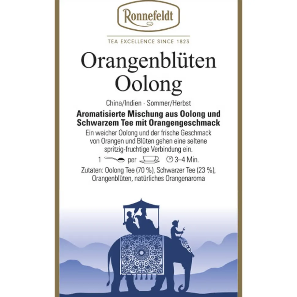 Orangenblüten Oolong Tee