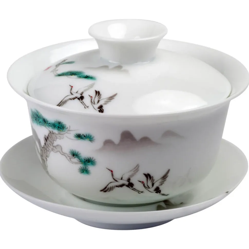Porzellan Gaiwan farbig