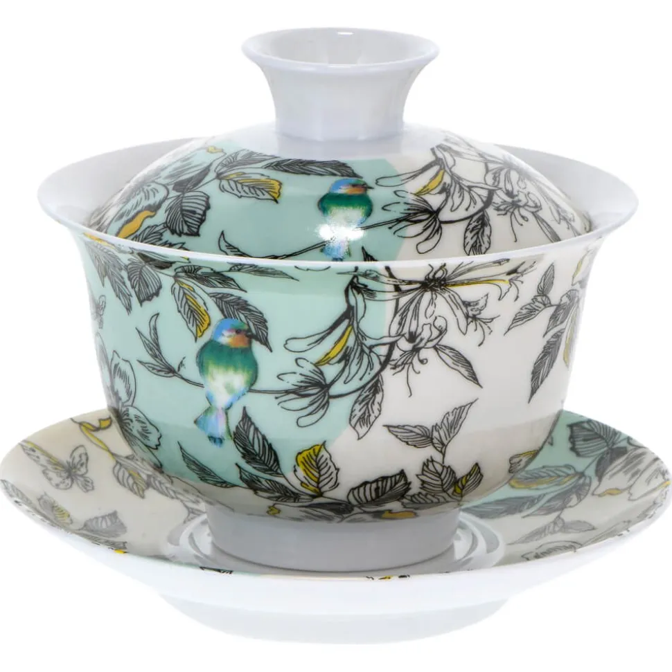 Porzellan Gaiwan farbig