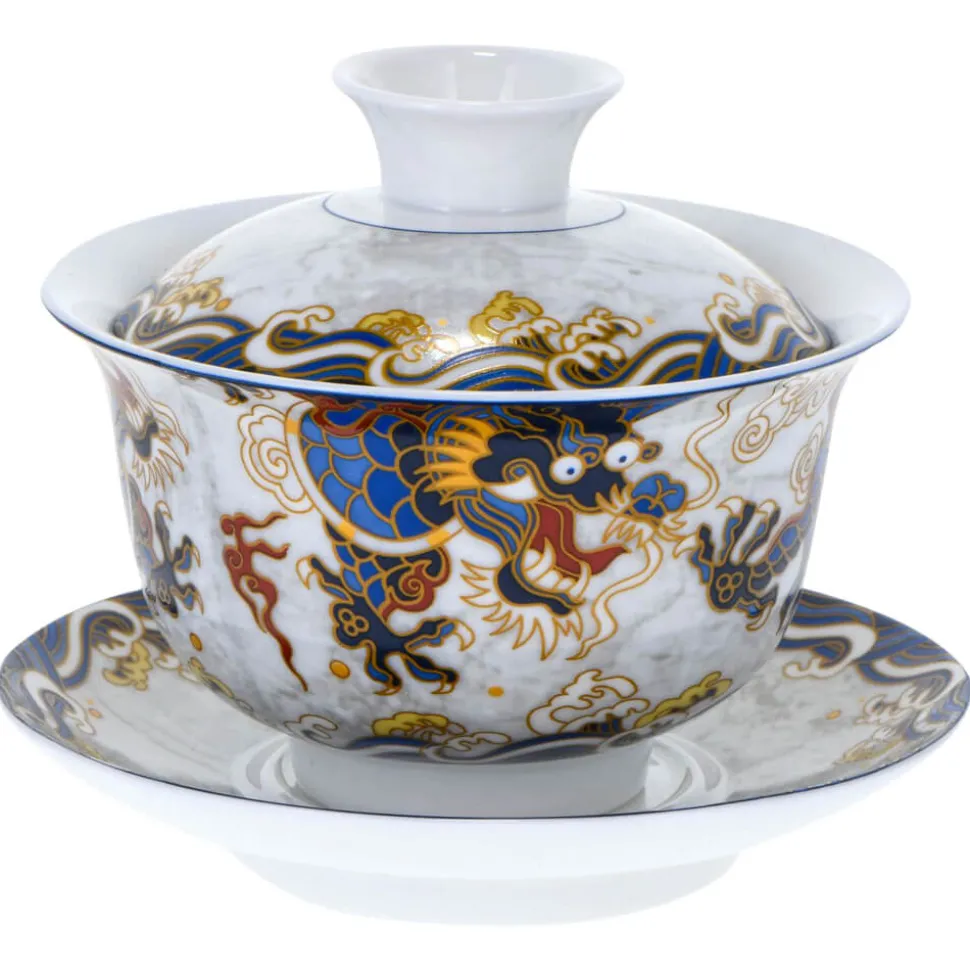 Porzellan Gaiwan farbig