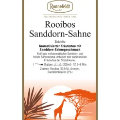 Rooibos Sanddorn-Sahne