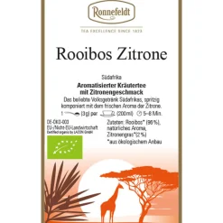 Rooibos Zitrone bio mit Zitronengras