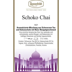 Schoko Chai mit weichem Nuss Nougatgeschmack