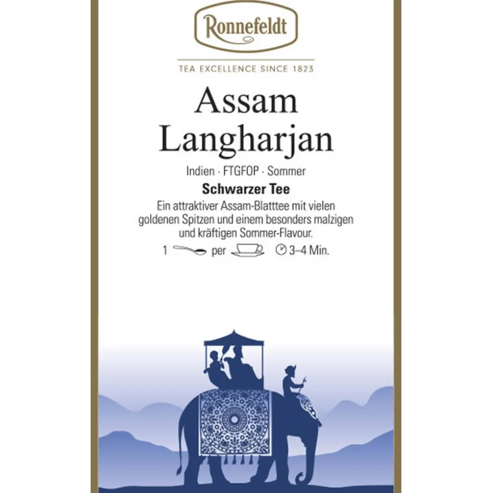 Schwarzer Tee Assam Langharjan
