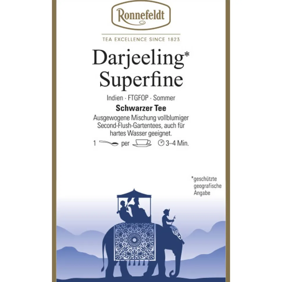 Schwarzer Tee Darjeeling* Superfine