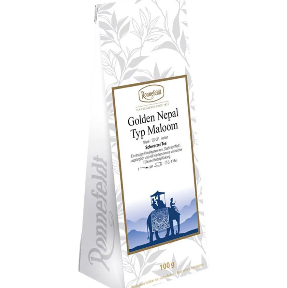 Schwarzer Tee Golden Nepal Typ Maloom