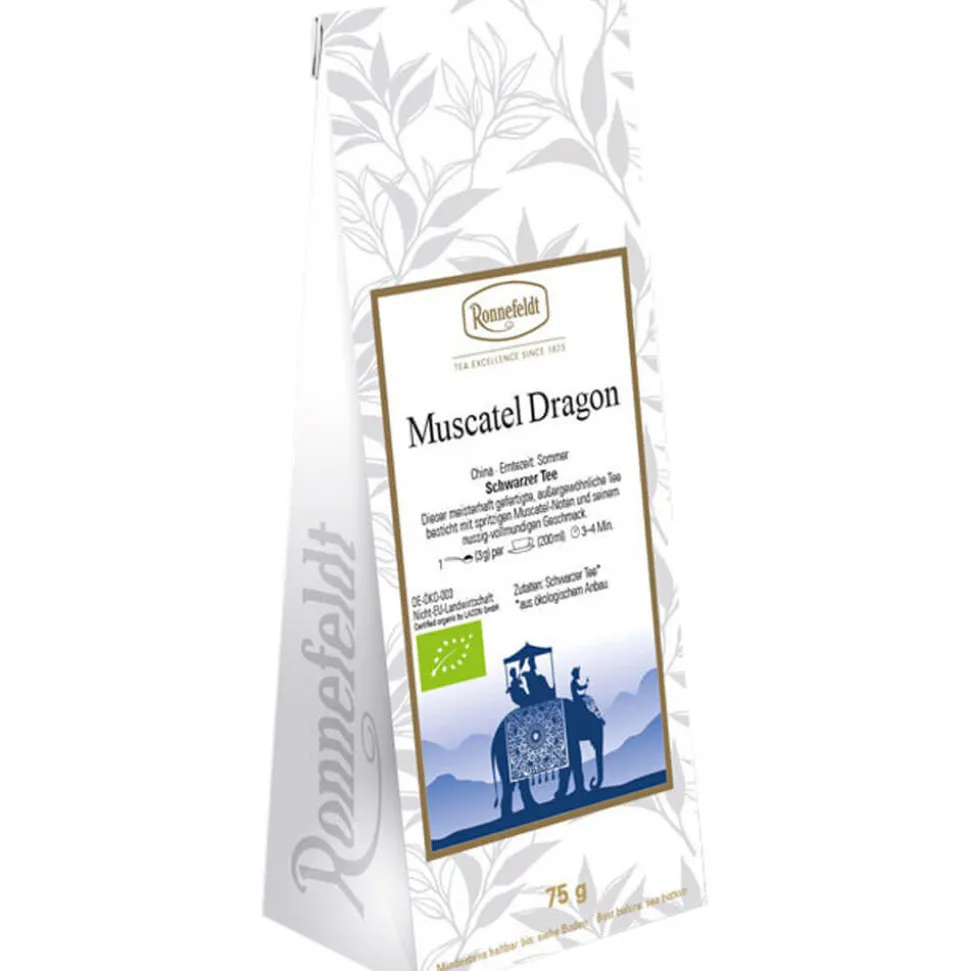 Schwarzer Tee Muscatel Dragon bio