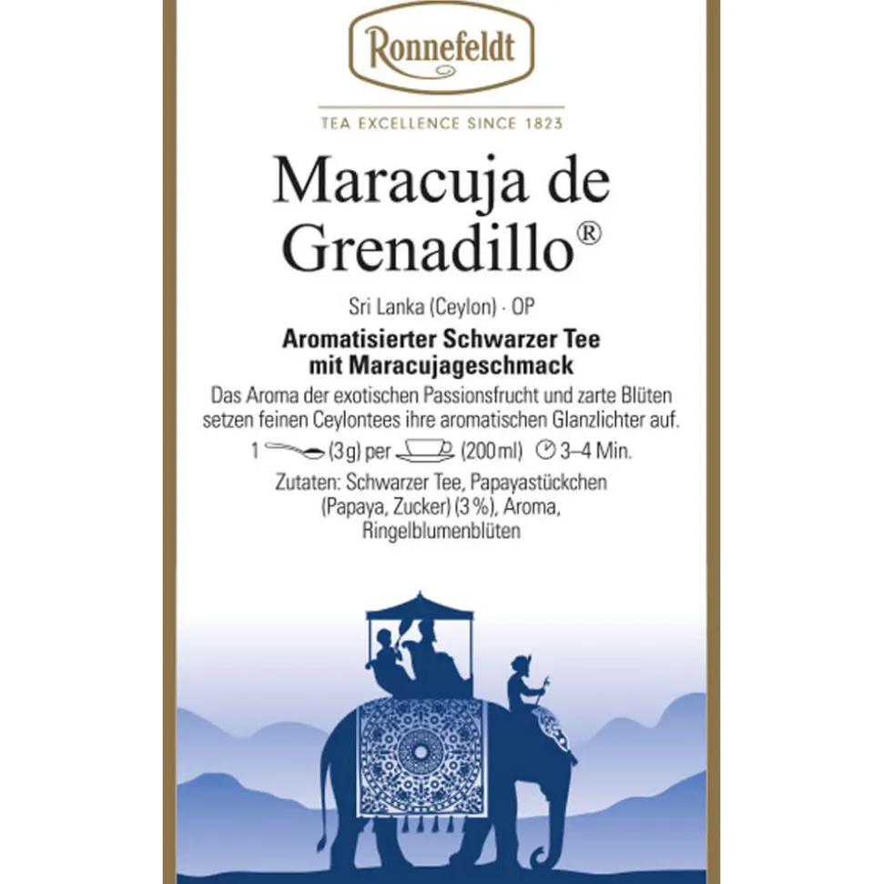 Schwarztee Maracuja de Grenadillo®