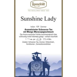 Schwarztee Sunshine Lady