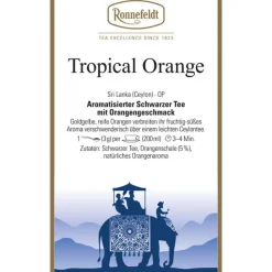 Schwarztee Tropical Orange