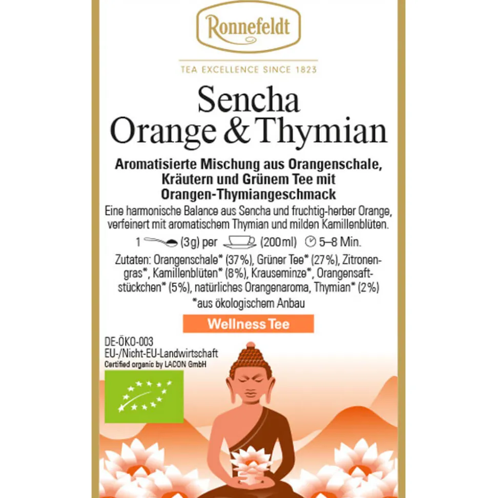 Sencha Orange & Thymian bio