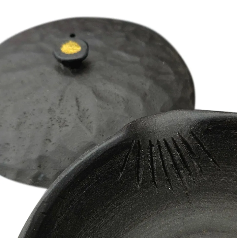 Shiboridashi schwarz mit Goldlack
