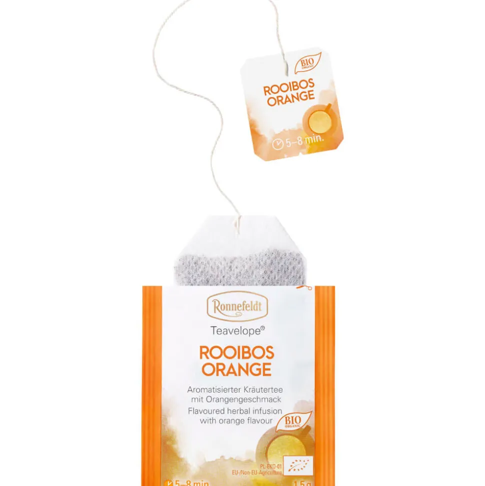 Teebeutel Rooibos Orange bio