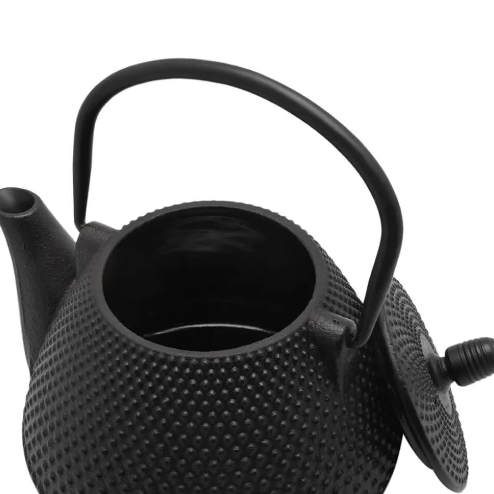 Teekanne Gusseisen Wuhan 0,8lt. schwarz
