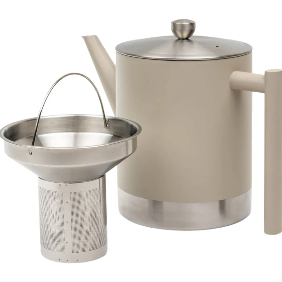 Teekanne Minuet Cylindre taupe
