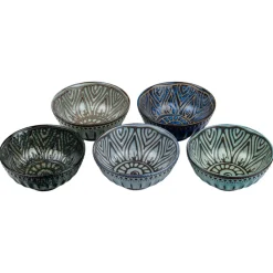 Teeschalen-Set Jara - 5 Porzellanschalen