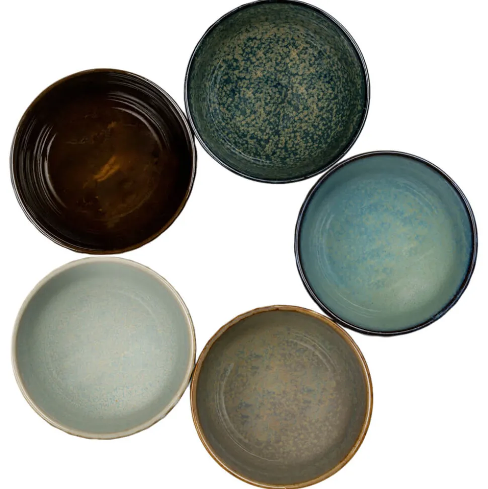 Teeschalen-Set Sara – 5 Porzellanschalen