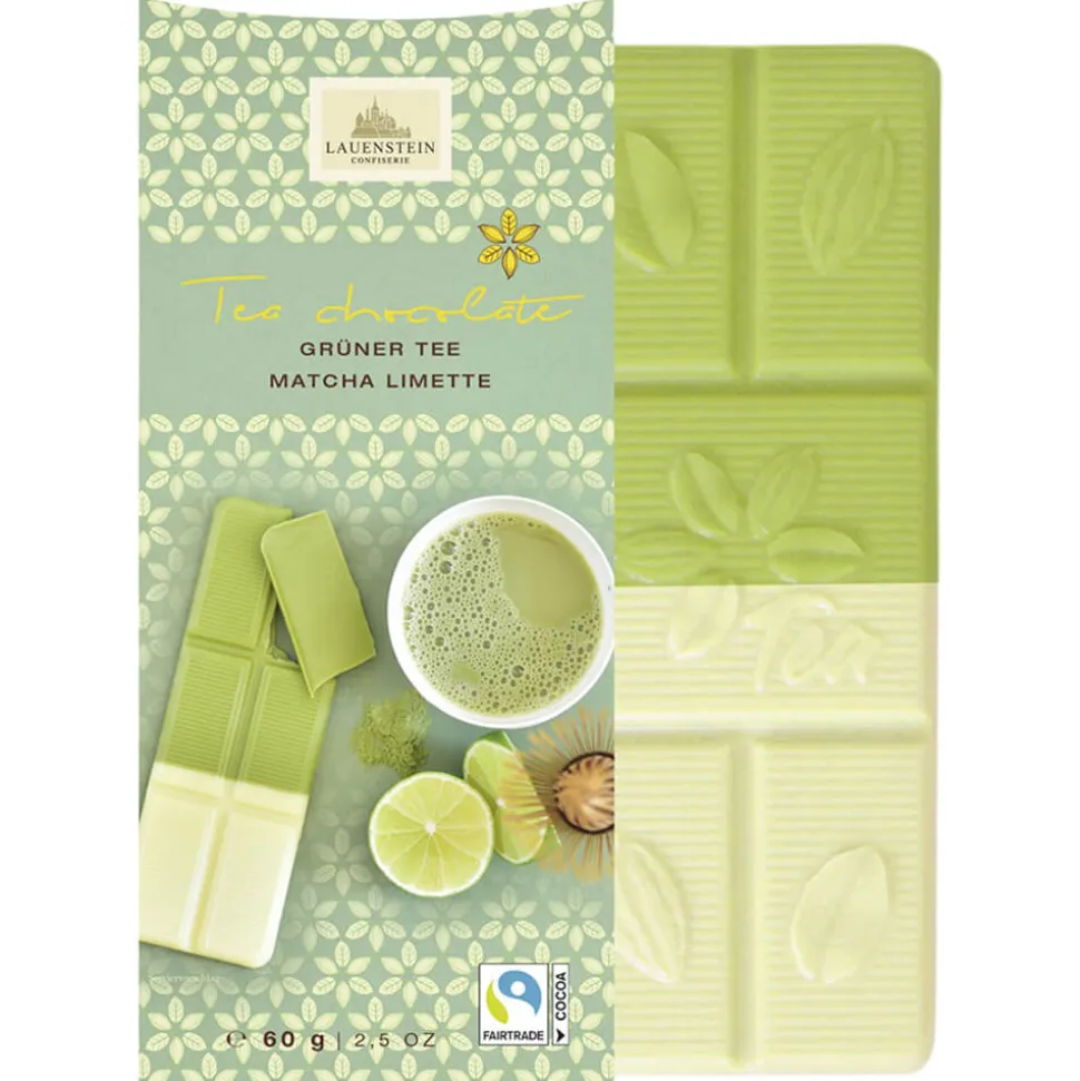 Tee-Schokolade Matcha Limette