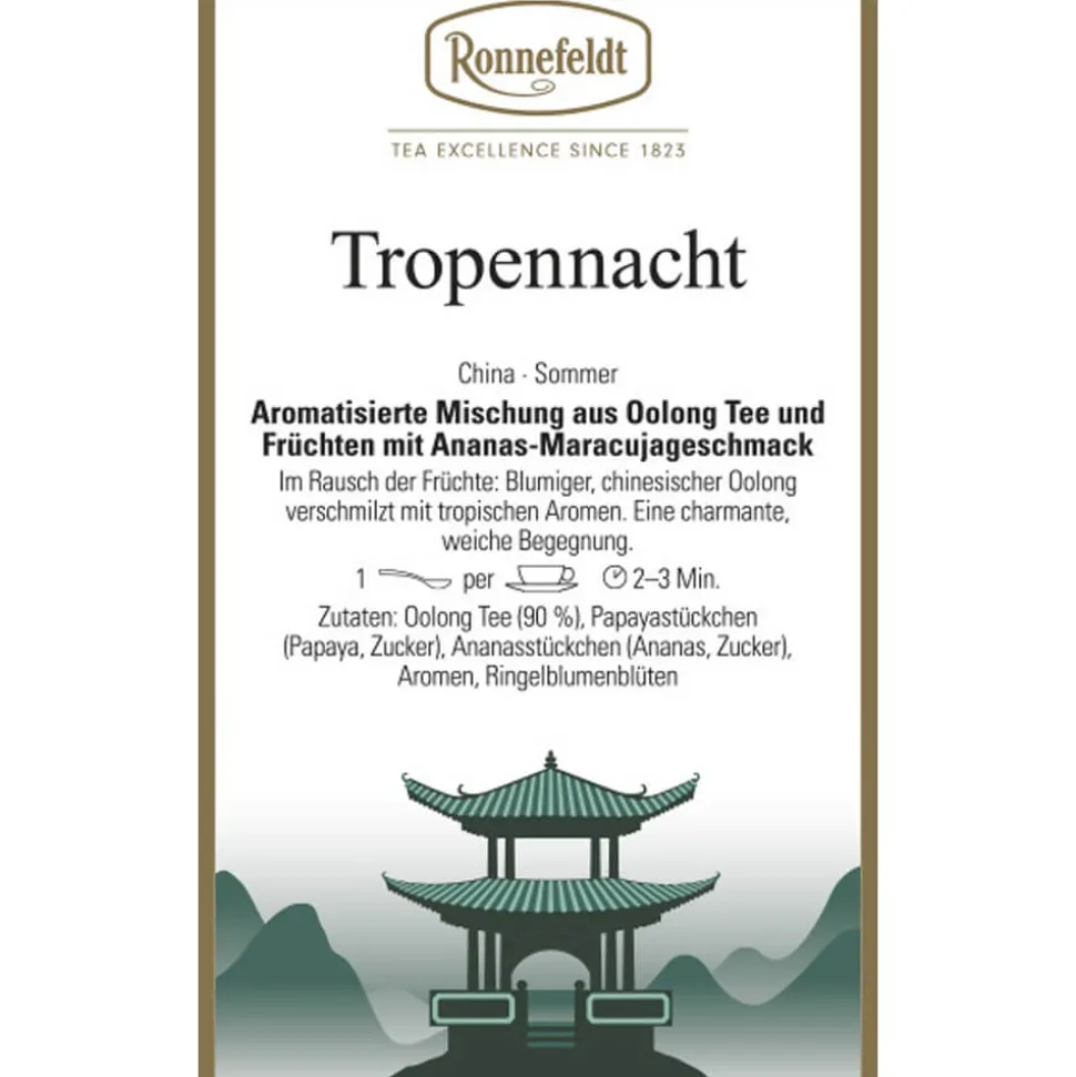 Tropennacht Oolong mit exotischen Früchten